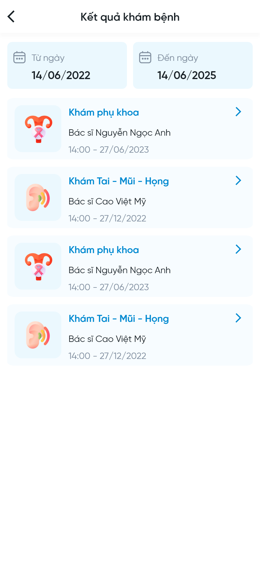 App Bệnh viện / Phòng khám